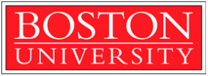 The old BU logo. CC Boston University