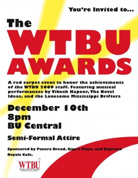 WTBU awards invite