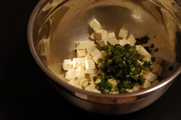 Marinating Tofu