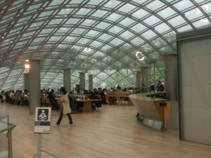 The Mansueto Library, though without a bookshelf in sight, is a beautiful place to ready or study. | Photo courtesy user Ragettho via Wikimedia Commons