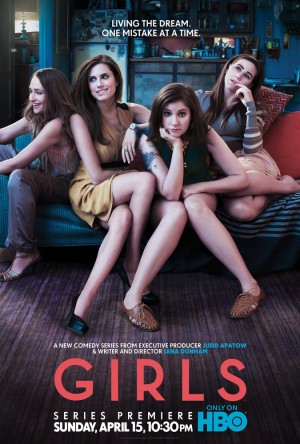 "Girls" HBO show poster