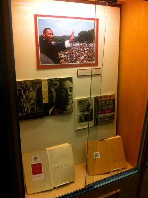 MLK exhibition at BU
