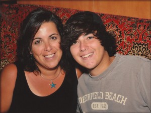 Marisa Porco, left, and her son Jordan, who took his life a little more than a year after this photo was taken in 2010. Marisa has founded the Jordan Matthew Porco Foundation in an effort to raise awareness of mental health resources in colleges, emphasizing peer-to-peer support. Photo ? Marisa Porco.