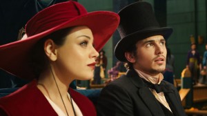 "Oz" cast members Kunis and Franco | Photo courtesy of The Hollywood Reporter