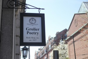 Grolier Poetry Bookshop in Cambridge was founded in 1927 and was visited by many of America's most influential poets. | Photo by Katy Meyer