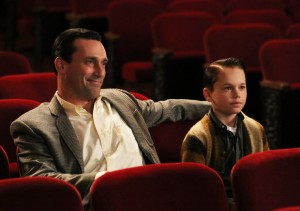 Bobby and Don settle in for a sad day at the movies. | Photo via AMC.
