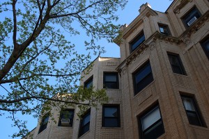 The Boston University English Department building on Bay State Road. | Photograph by Ashley Hansberry