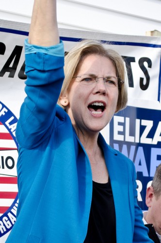US Senator Elizabeth Warren is a well known academia-turned-legislator taking on banks with a liberal agenda. 