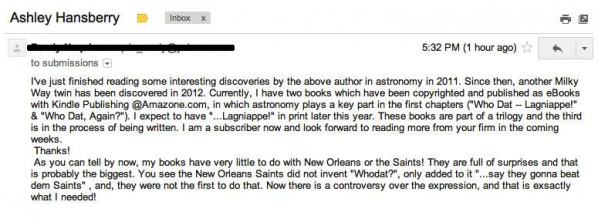 What do the saints have to do with astronomy? Ask a robot, I guess. | Image courtesy Jon Christianson. 