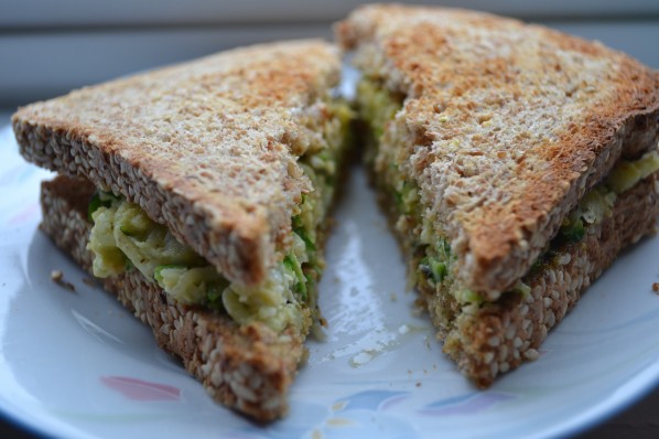 Zucchini Egg Sandwich. | Photo by Samantha Wood