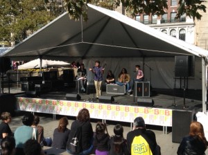 Spoken word poets from Berklee College of Music