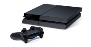 Sony's new console, the PlayStation 4. Promotional image courtesy of Sony Entertainment. 