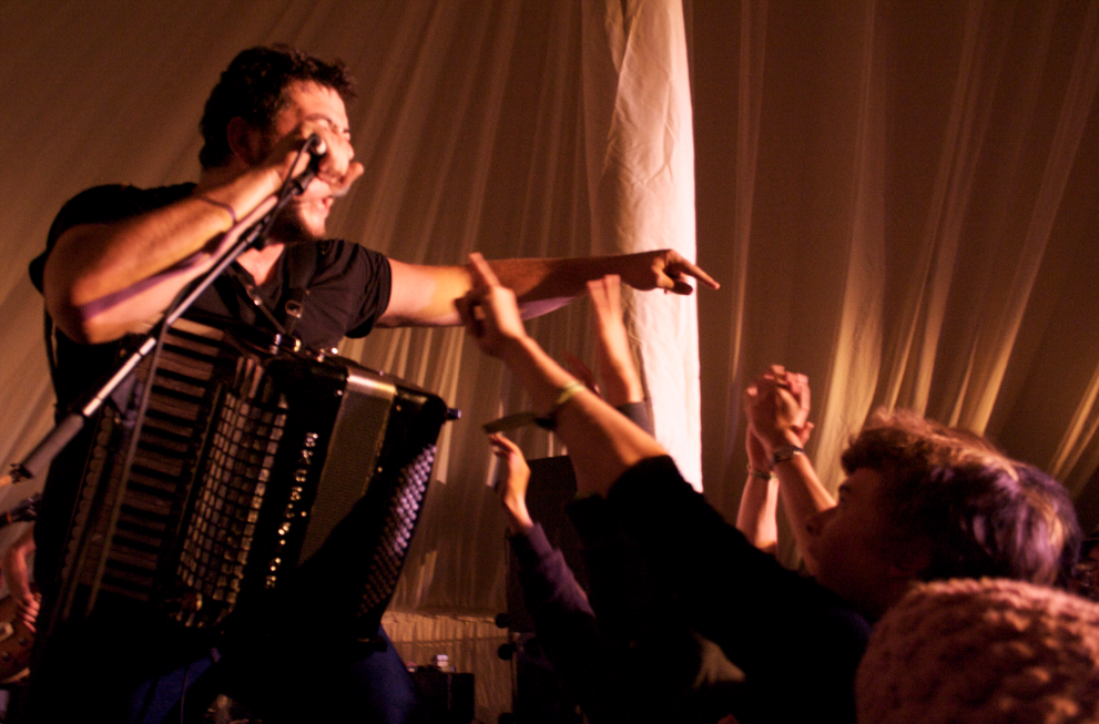 James Felice performing the End of the Road Festival in 2010 | photo courtesy Flickr user .FuturePresent. via Photopin