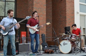 BU band Palm Spring Life performs at  the 2nd Annual Ice Cream Social | Photo by Kara Korab