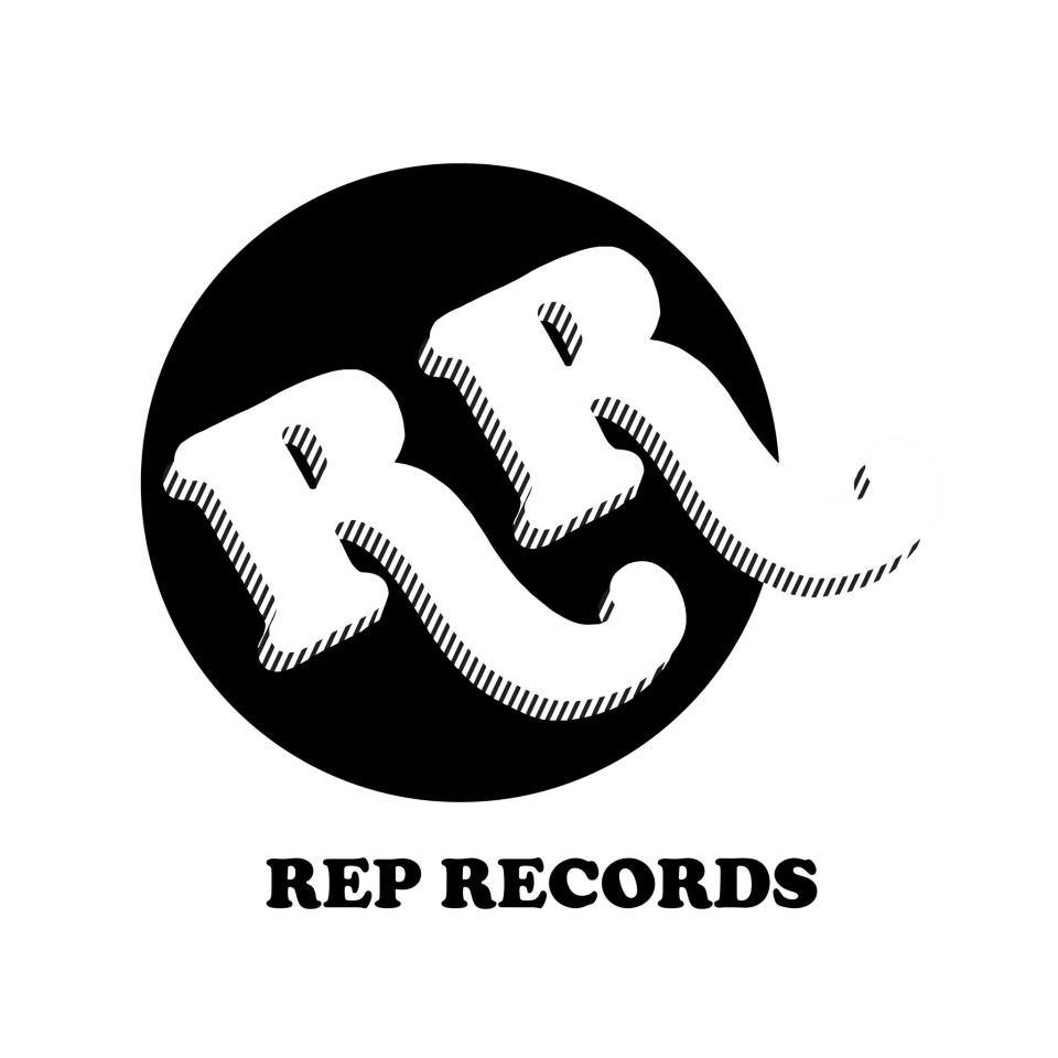Rep Records Logo. 
